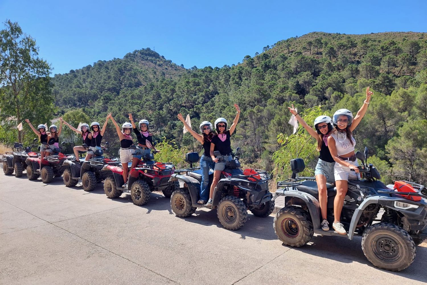 Quad tour Marbella