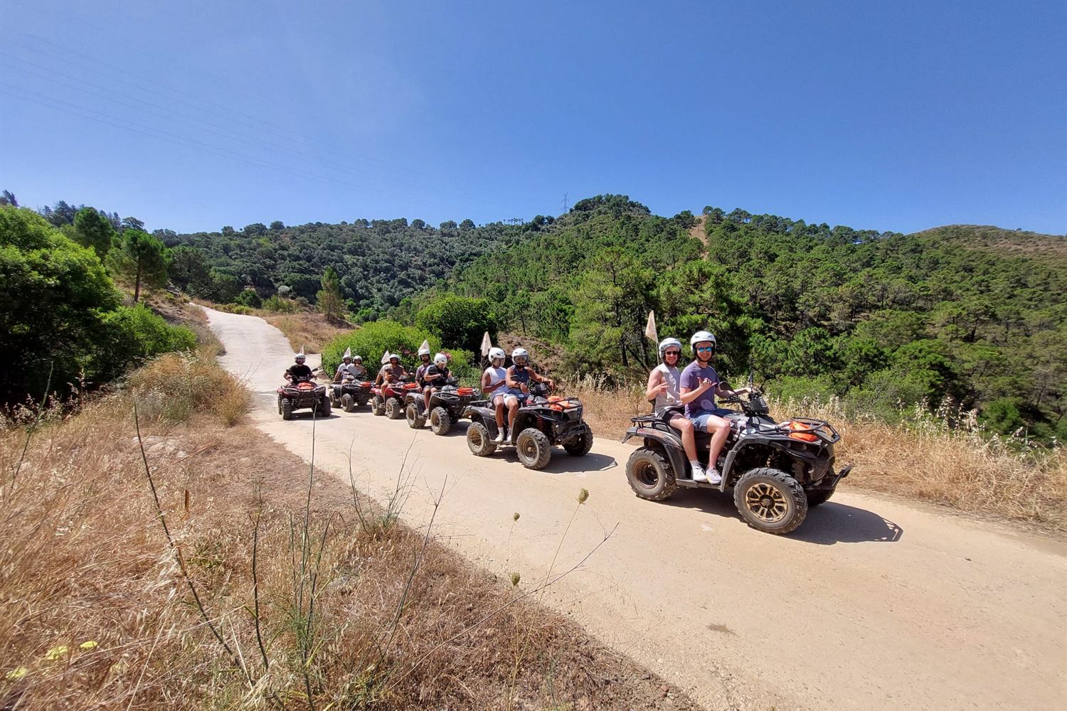 Quad tour Marbella